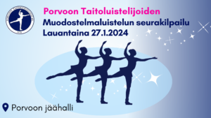 PTL muodostelmaluistelun seurakilpailu 27.1.2024